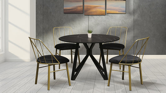 ANTECOMEDOR PARRISH REDONDO 5 PZAS TAO